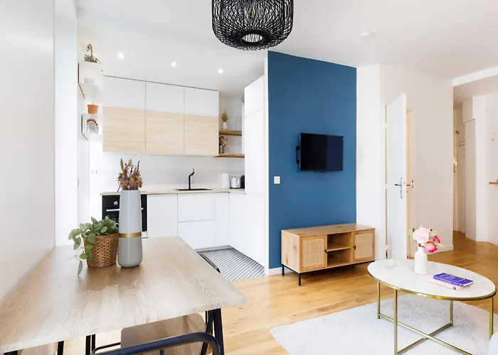 Superb Appt 1bdr 2p - Buttes-chaumont شقة باريس